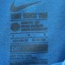 Boys Blue Short Sleeve Nike DRI Fit T-Shirt Image 2