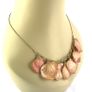 Vintage Rose petal Nature Inspired necklace Image 2