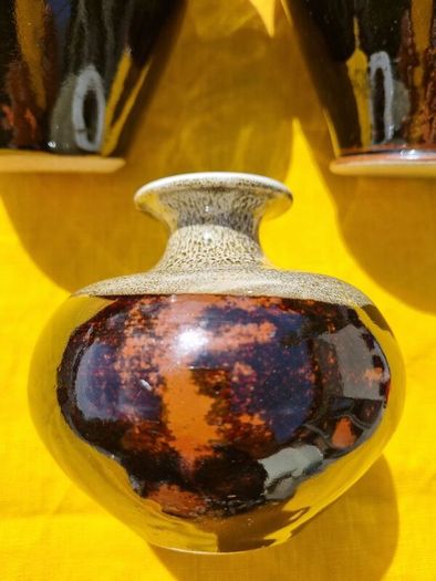 Louis Mulcahy Vases. Vinted. Set of 3.