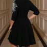 Stunning Black Dress with Sparkly Gems size 20 Image 4