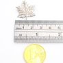 Signed 925 Silver Leaf Brooch Image 7