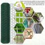 Wire Mesh Roll 0.4m x 5m, JatilEr Chicken Wire Fencingl 25mm Hole Size, Mesh Fencing Strong Tensile, Galvanised Wire Mesh Anti-Rust for Multiple Purposes In DIY and Industrial Environments (FREE POSTAGE) Image 5