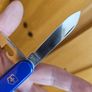 Vintage Elinox Stamp Discontinued Victorinox 91mm Standard model with Modern handles installed Image 5