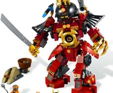 Lego Ninjago Rise of The Snakes 9448: Samurai Mech (2012) 100% Complete (NO BOX)