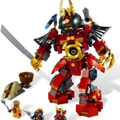 Lego Ninjago Rise of The Snakes 9448: Samurai Mech (2012) 100% Complete (NO BOX)