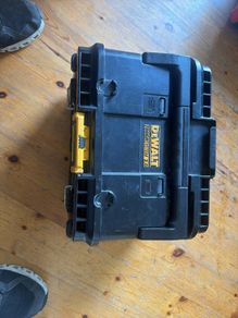 dewalt battery charger and storage box
