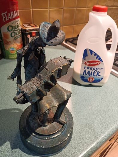 Metal Bronze Figure
