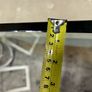 Glass topped Dining table Image 8