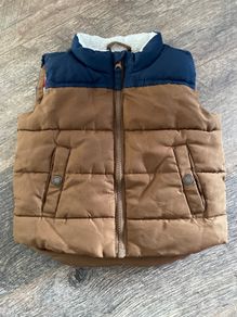 Pumpkin patch baby gilet 12-18