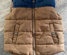 Pumpkin patch baby gilet 12-18