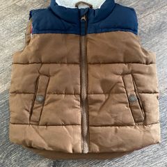 Pumpkin patch baby gilet 12-18