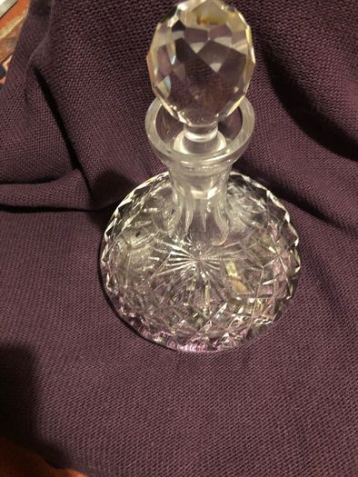 Lead Crystal Ships Decanter