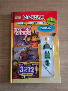 lego ninjago brick adventure(hard cover), includding Lloyd figure