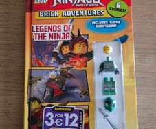 lego ninjago brick adventure(hard cover), includding Lloyd figure