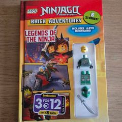 lego ninjago brick adventure(hard cover), includding Lloyd figure