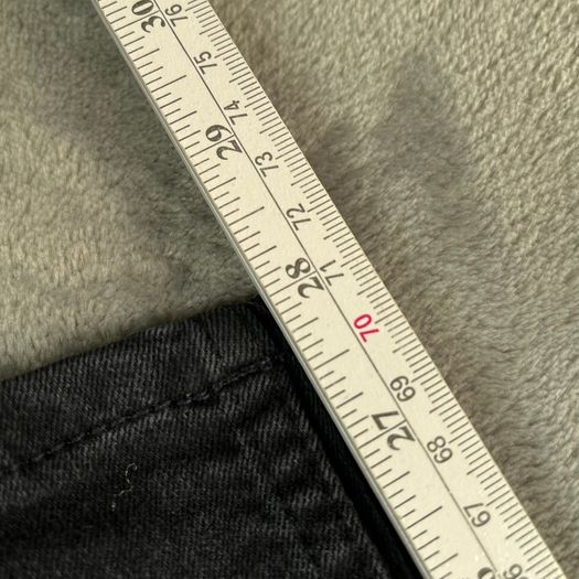 Reiss Mens Jeans W34 L28 Black Denim Regular Fit Zip Fly