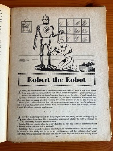 Vintage annual: 'Marvelman' 1956