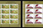 2005 Ireland Biosphere Reserves Commemorative Stamps Sheetlet Plate 1A1A1A1A Mint Never Hinged (MNH)