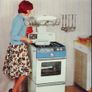 Vintage Parkinson Cowan Prince Gas Cooker 1960s Retro Mid-Century Film & TV Prop Image 2
