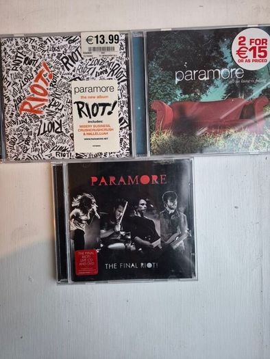 paramore cds