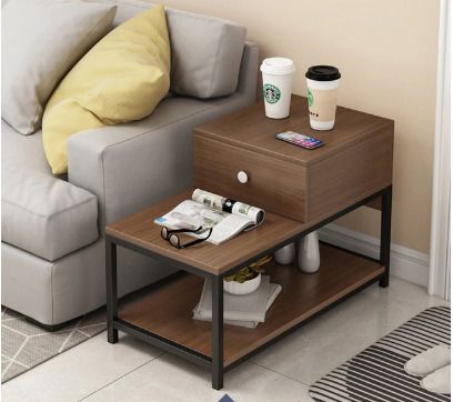 BRAND NEW Coffee Table Modern Minimalist Office Furniture Storage Cabinet with Drawer