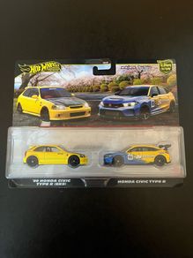 Hot Wheels Honda Civic Spoon Racing Two pack