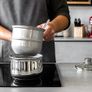 Kitchen Craft Double Porringer, Stainless Steel in Gift Box Image 4