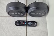brand new 2x12.5kilo dumbbell weight set