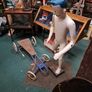Vintage Childs Lever Driven Hand Cart Image 5