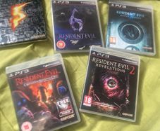 5 Games Resident Evil PS3