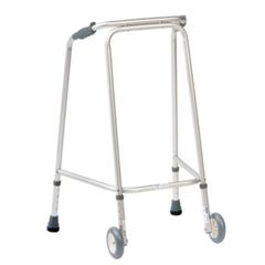Adjustable walking frame with front wheels RRP 72.95