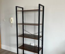 Brown & Black Bookshelf