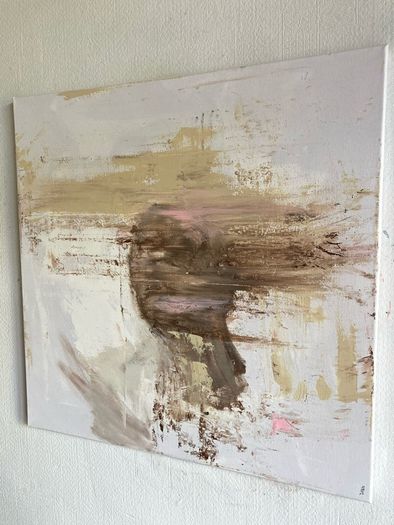 Original Abstract Painting Dublin Painting Quiet Living Art