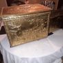 vintage log box and magazine rack Image 2