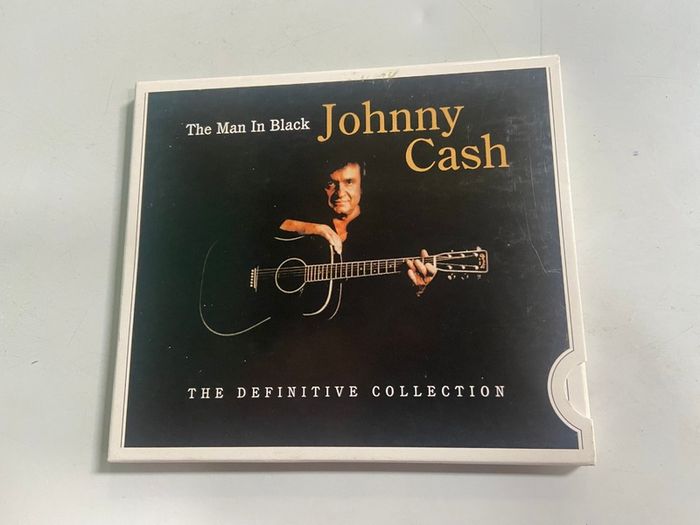 Johnny Cash The Man In Black CD The Definitive Collection Card Sleeve