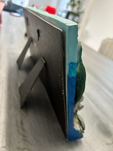 Marine Scene Picture Frame (Dolphins, Turtles, Fish) - Mexican