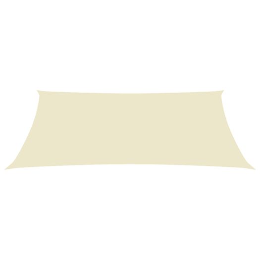Sunshade Sail Oxford Fabric Rectangular 3x6 m Cream