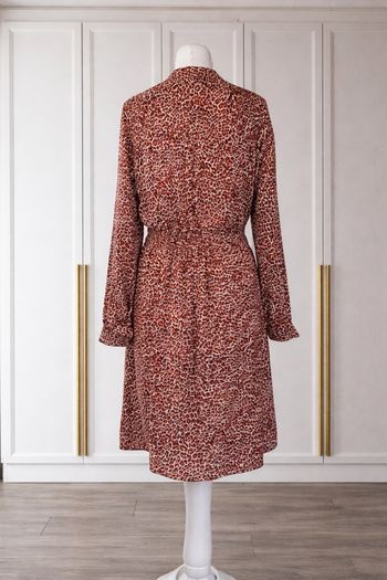 HM Leopard Print Dress, Size UK 10