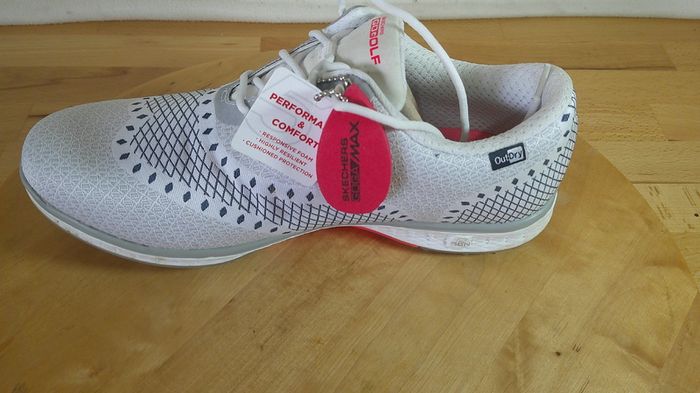 Skechers GO GOLF Elite Ace Women's Golf Shoes Waterproof White Euro 38.5 UK \ Ire 5.5 New In Box