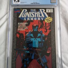 Punisher Armory Issue 2 CGC 9.8 Framed Certified Graded Comic Marvel