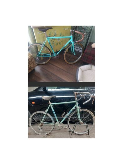 Vintage Bianchi bicycle