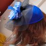 Fascinator blue Image 2