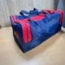 Adidas Duffle Bag - Blue Red Gym Travel Sports - Spell Out - 90s Image 7