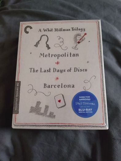 Whit Stillman Trilogy Criterion Bluray Boxset (New)