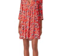 Ba&sh Eve Floral Print Mini Dress