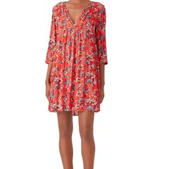 Ba&sh Eve Floral Print Mini Dress