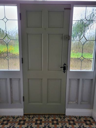 Solid Wood Doors and Glass Panels