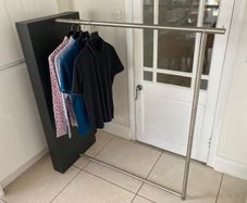 Clothes rail for use at home or in a shop 7 available