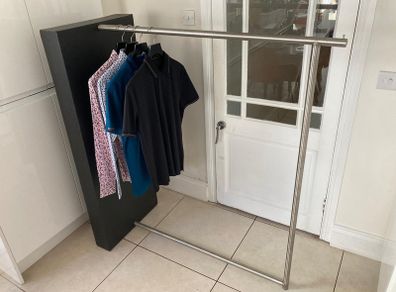 Clothes rail for use at home or in a shop 7 available
