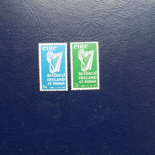 Ireland 1953.Stamps set.An Tostal ( ).Mint,Very,Very Lightly Hinged.